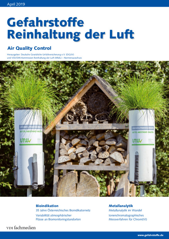 Gefahrstoffe - Reinhaltung der Luft