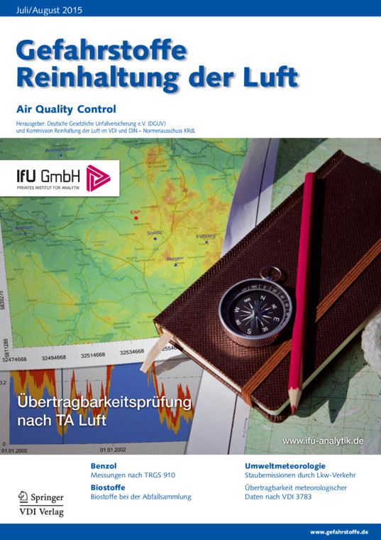 Gefahrstoffe - Reinhaltung der Luft