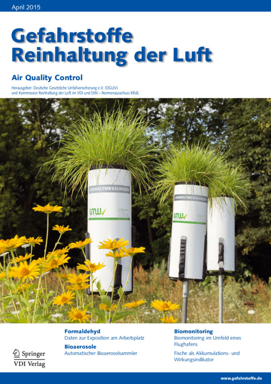 Gefahrstoffe - Reinhaltung der Luft