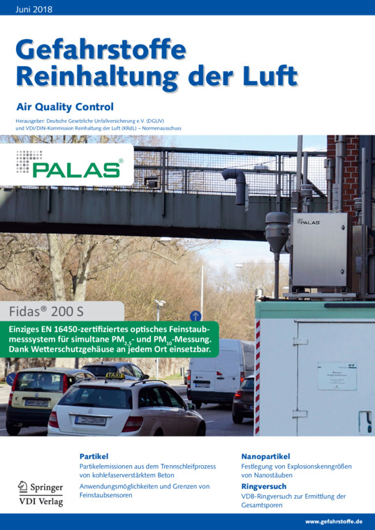 Gefahrstoffe - Reinhaltung der Luft