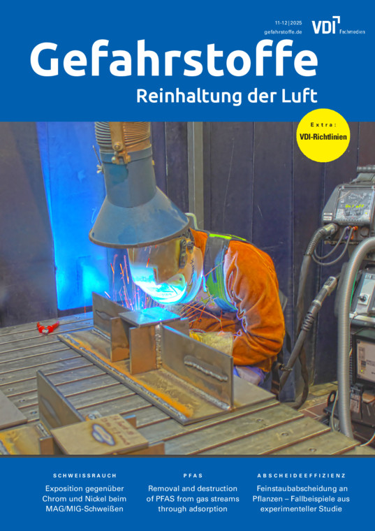 Gefahrstoffe - Reinhaltung der Luft