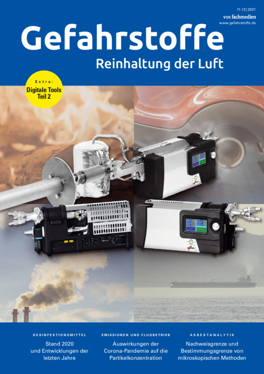 Gefahrstoffe - Reinhaltung der Luft