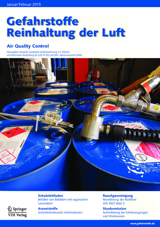 Gefahrstoffe - Reinhaltung der Luft