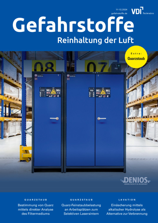 Gefahrstoffe - Reinhaltung der Luft