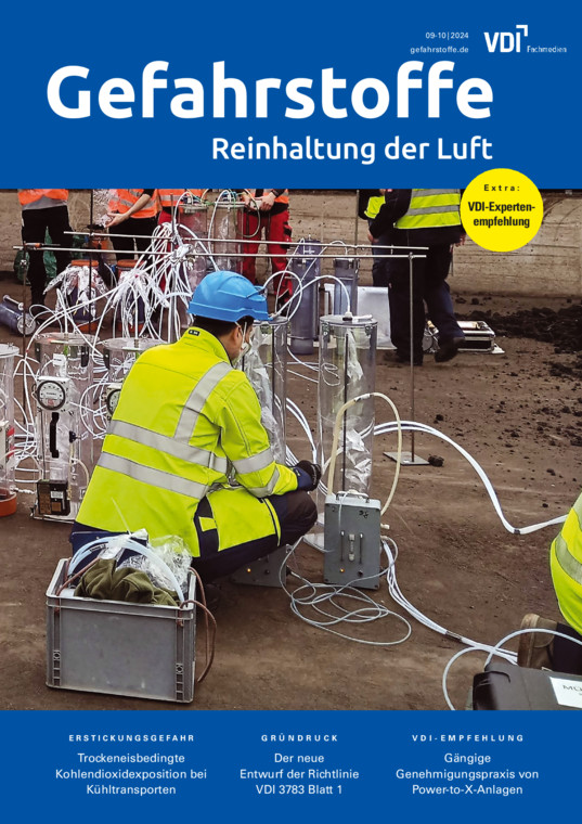 Gefahrstoffe - Reinhaltung der Luft