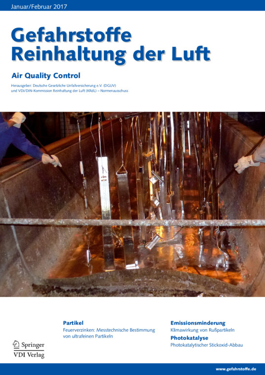 Gefahrstoffe - Reinhaltung der Luft