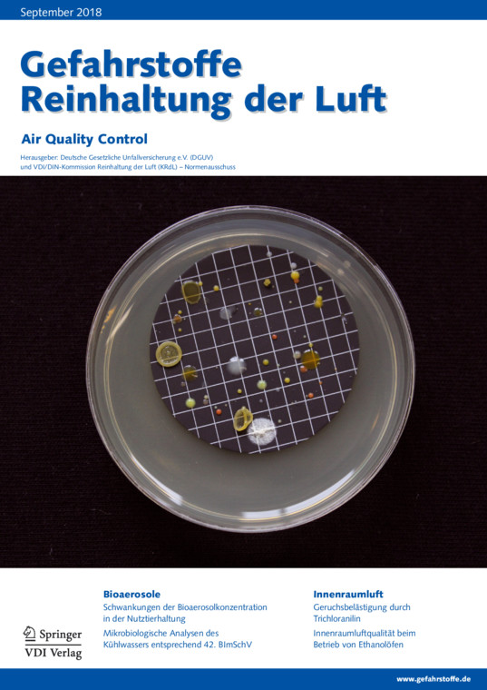 Gefahrstoffe - Reinhaltung der Luft