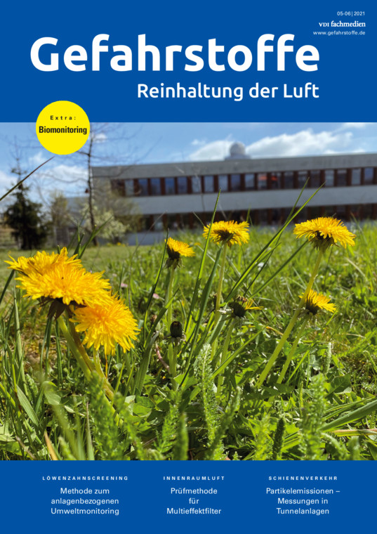 Gefahrstoffe - Reinhaltung der Luft