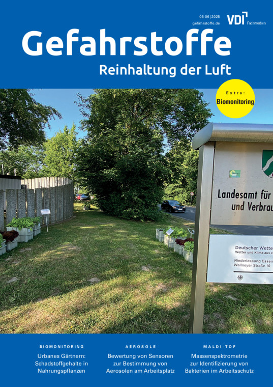 Gefahrstoffe - Reinhaltung der Luft
